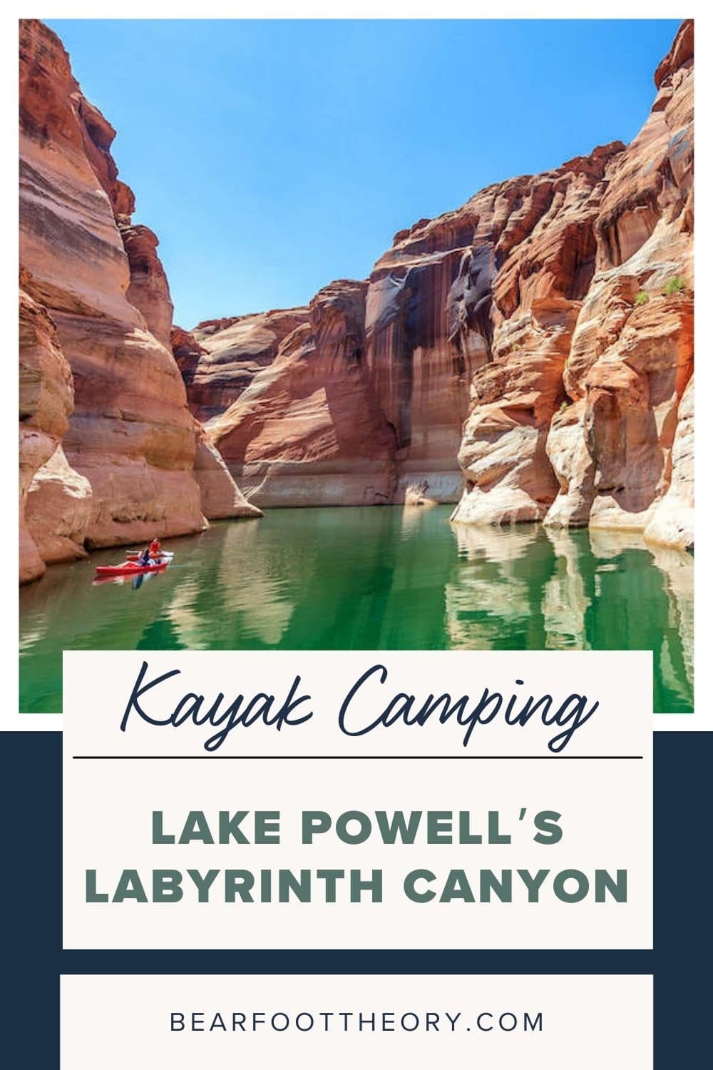 Plan an overnight Lake Powell kayak trip down Labyrinth Canyon with this guide including where to camp, what to pack, water shuttles, and more