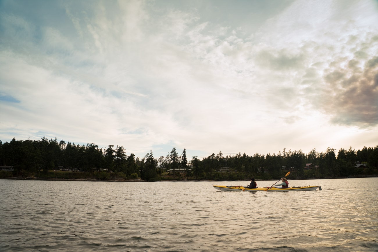 Sunset Kayak Tour with San Juan Kayak Expeditions in Friday Harbor