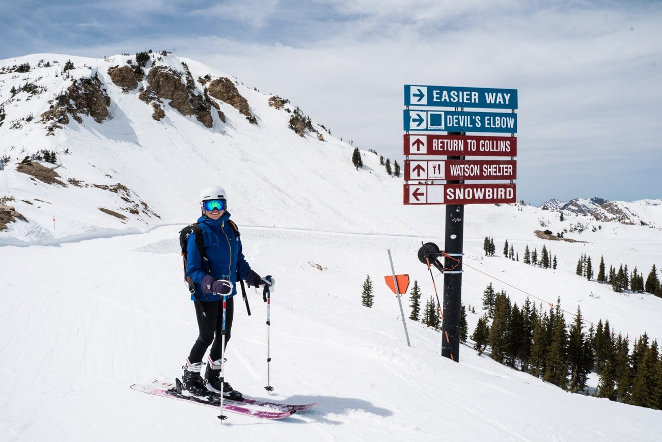 The East Baldy Traverse / Alta Ski Resort