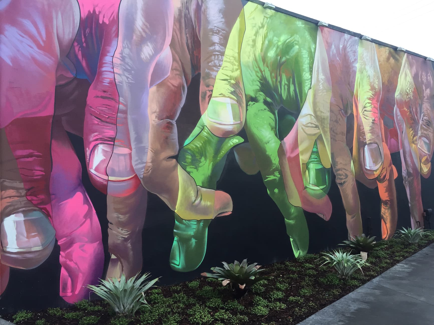 Street art in Miami // Plan your Florida National Parks itinerary with this 7-day road trip guide that visits Key Biscayne, Everglades & Dry Tortugas National Parks