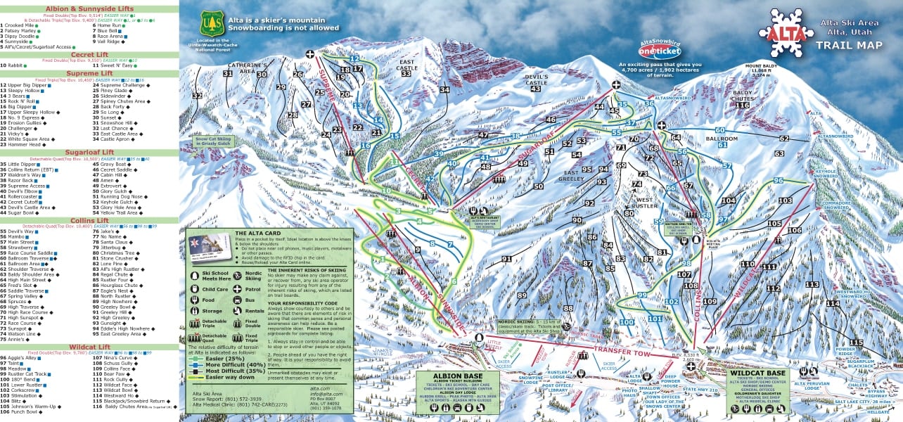 Plan your ski vacation to Alta Ski Resort. Get details on terrain, lodging & dining, rentals & where to get a cold beverage after a day on the slopes.