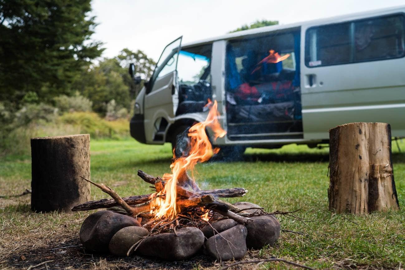 Whether you're toasting s'mores or using a fire to stay warm, learn how to have a safe campfire and Leave No Trace on your camping trips