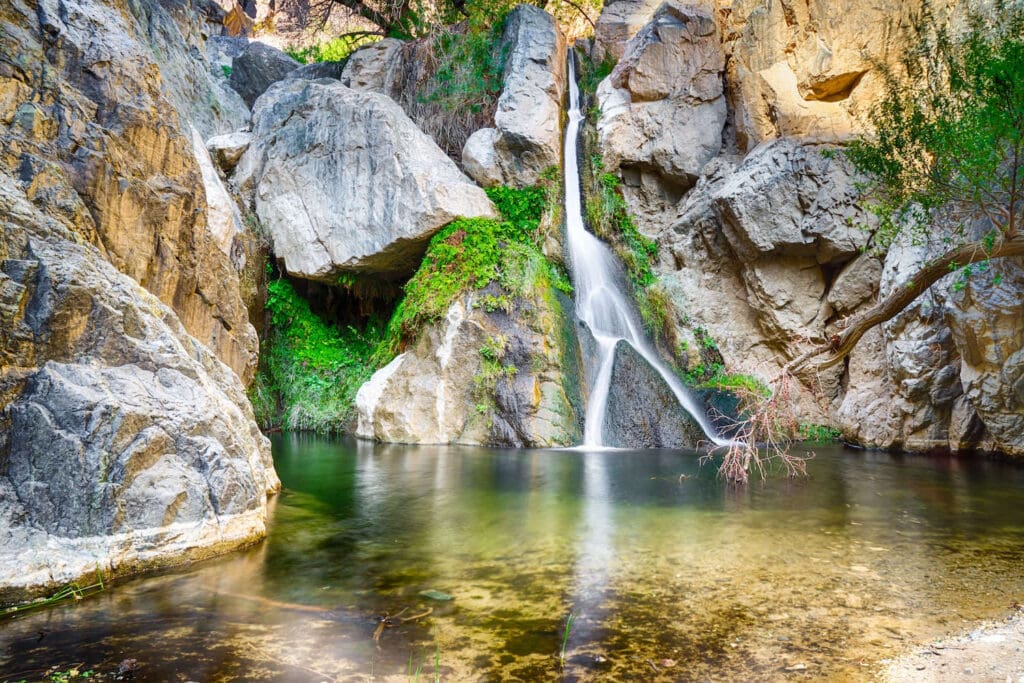 Darwin Falls // Experience the best attractions in Death Valley National Park like sand dunes and salt flats with this 3-day Death Valley itinerary.