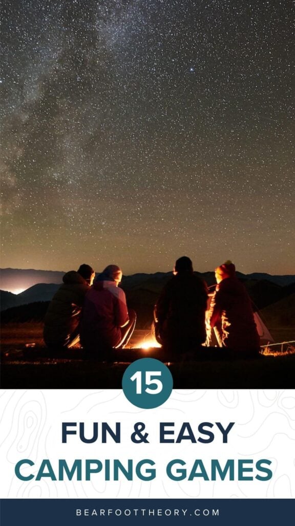 Schauen Sie sich diese 15 lustigen, leichten und packbaren Campingspiele an, die in Ihrem Zelt, Auto oder am Feuer gespielt werden können.
