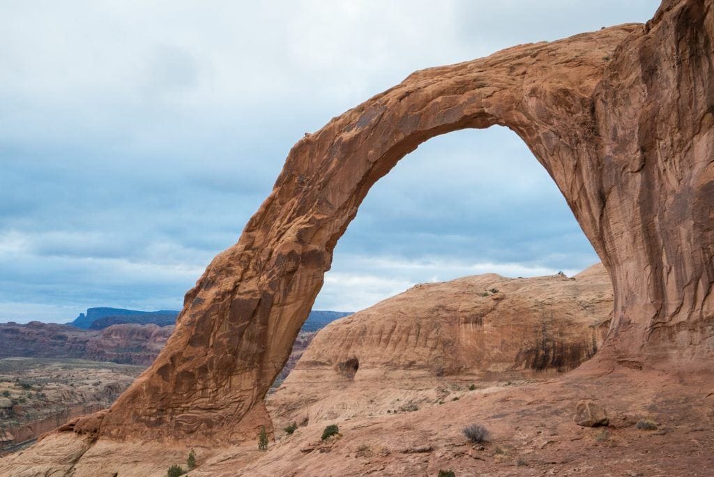 The Corona Arch in Moab