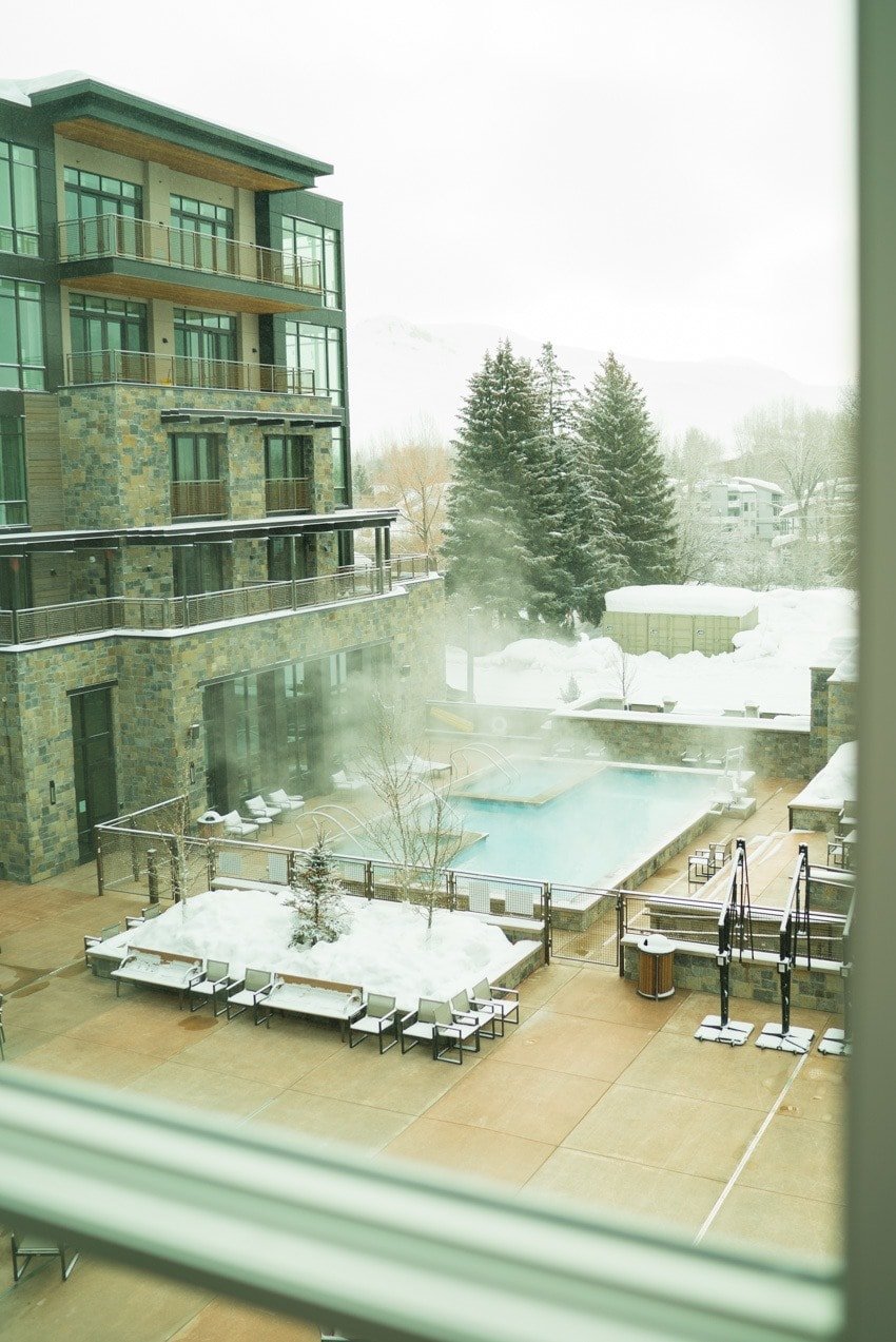 A hotel review & photos of Idaho's newest and hottest place to stay in Sun Valley - the Limelight Hotel Ketchum has it all and is pet-friendly too.