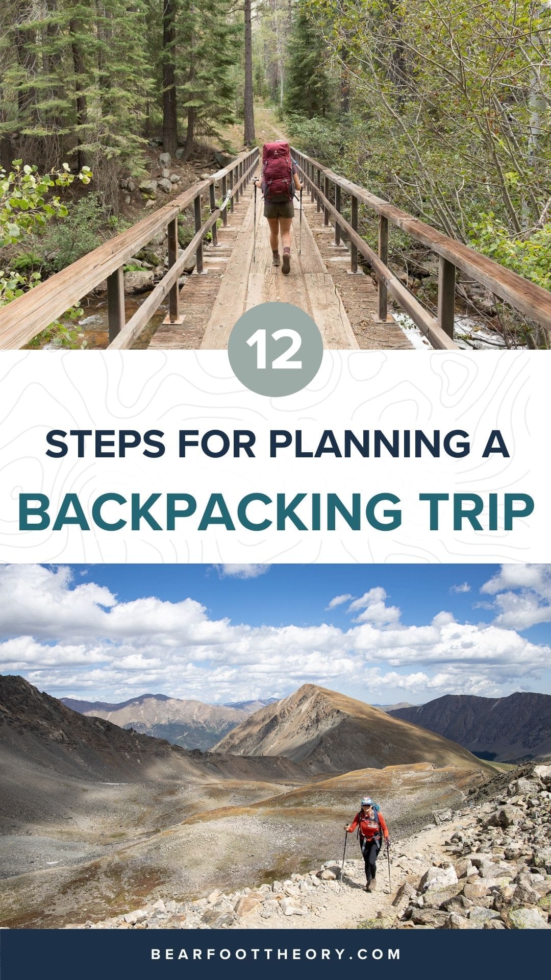 plan a backpacking trip