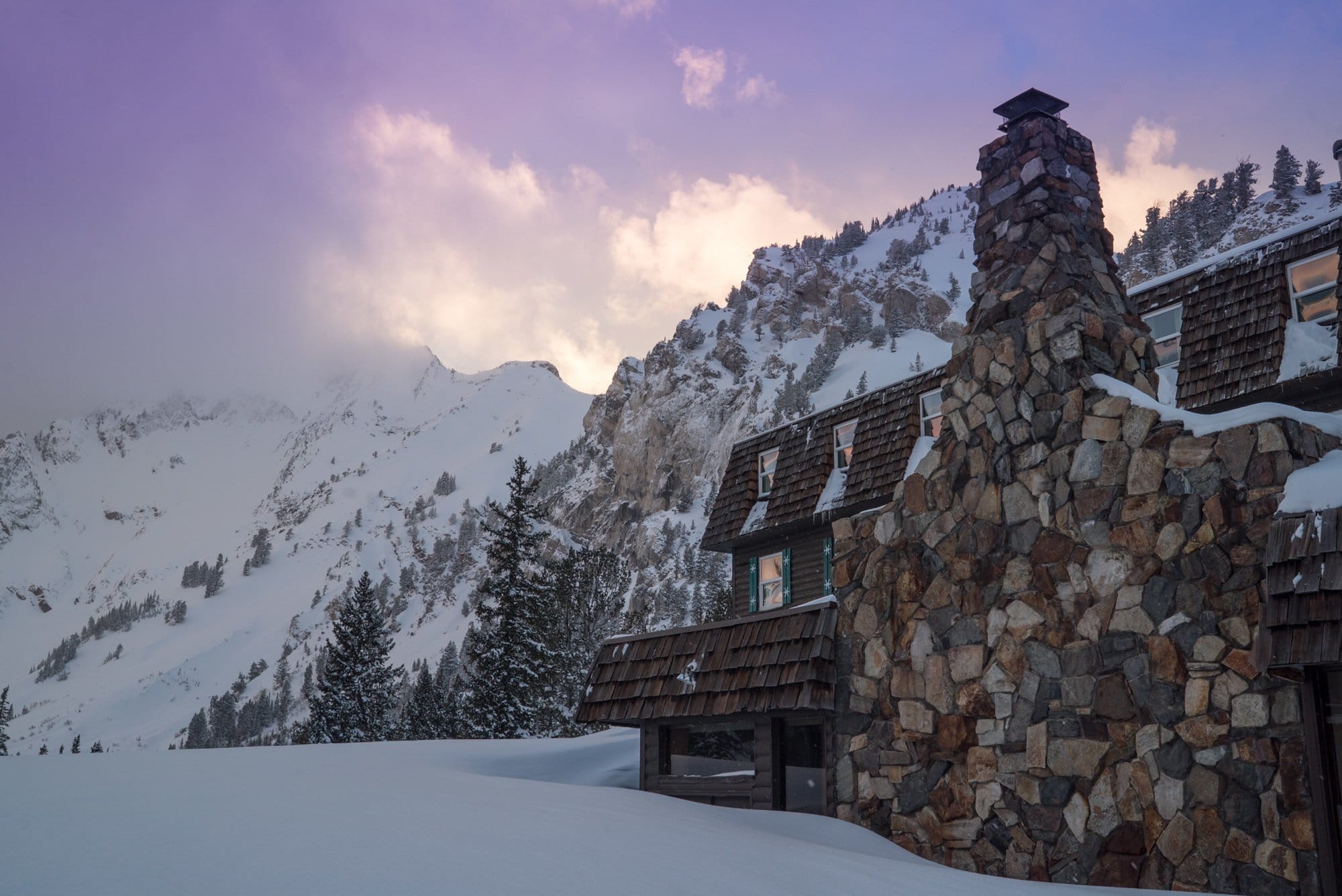 The Alta Peruvian Lodge at Alta (A Mountain Collective Resort) is walking distance to lifts.