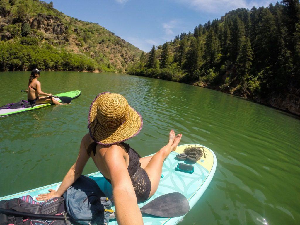 4 lakes paddle boarding