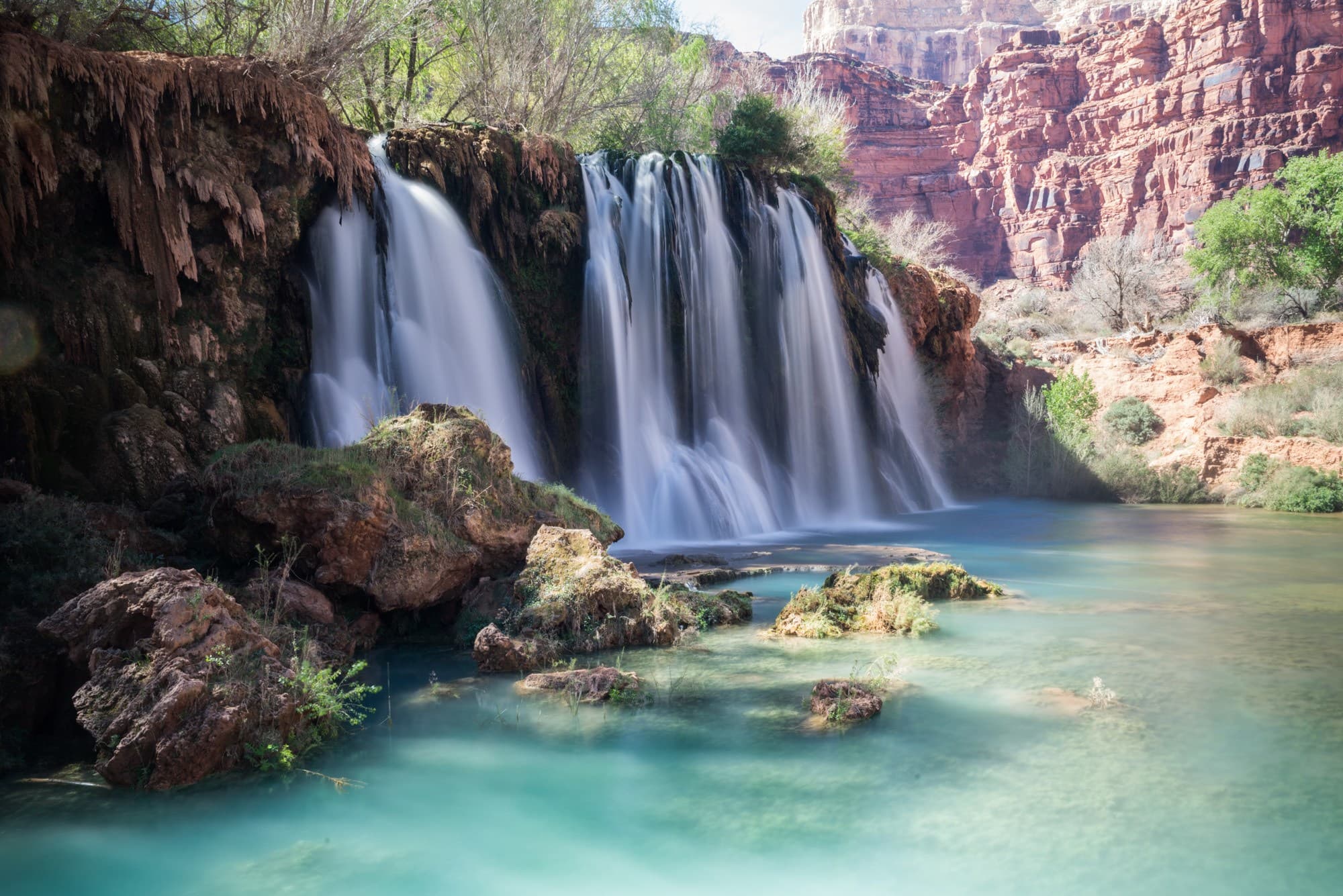 Fifty Foot Falls at Havasupai