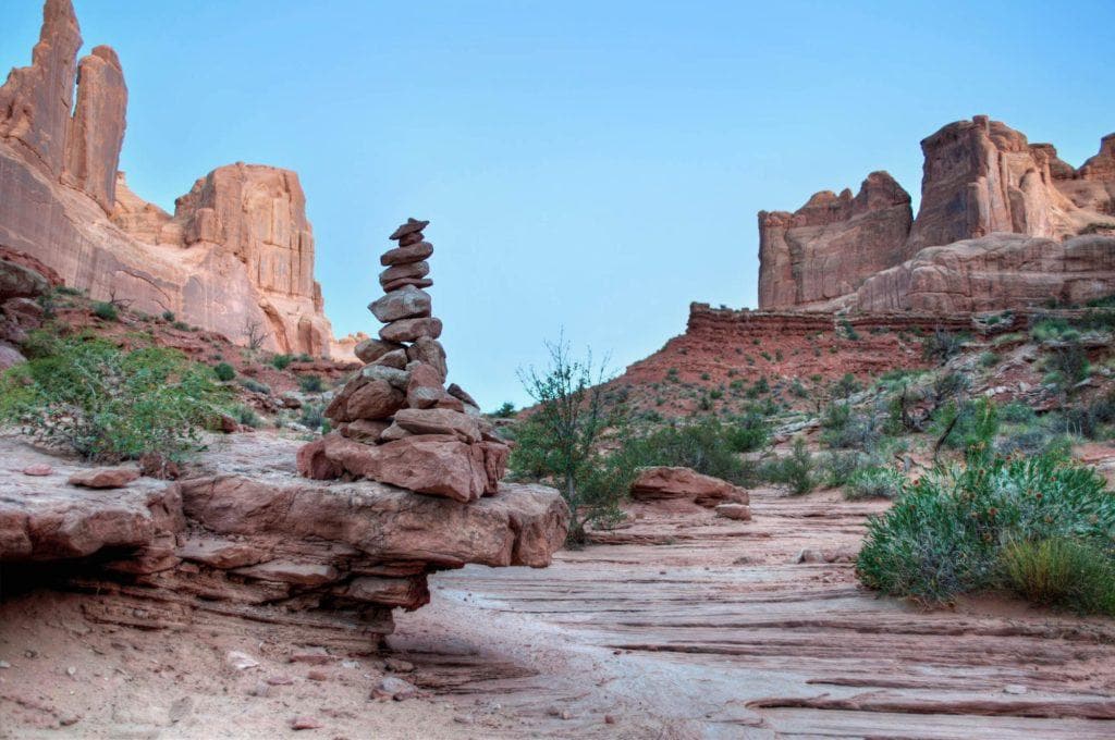 rock cairns