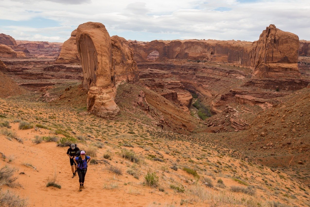 Crack in the Wall in Escalante National Monument