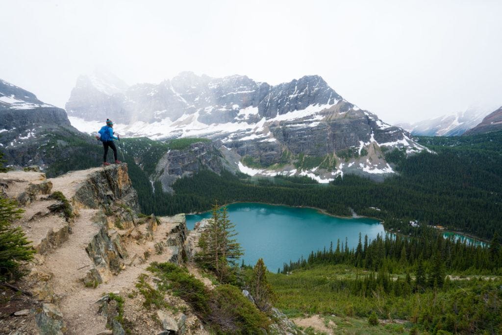 Wiwaxy Gap // Four days at Lake O'Hara was the highlight of my Canadian Rockies trip. Get my detailed hiking & camping guide to this British Columbia National Park.