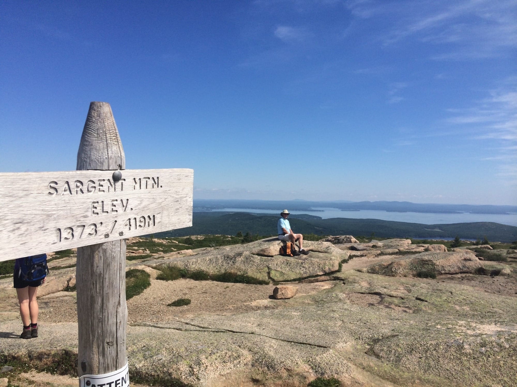 Sargent Mountain is one of the best Acadia National Park trails