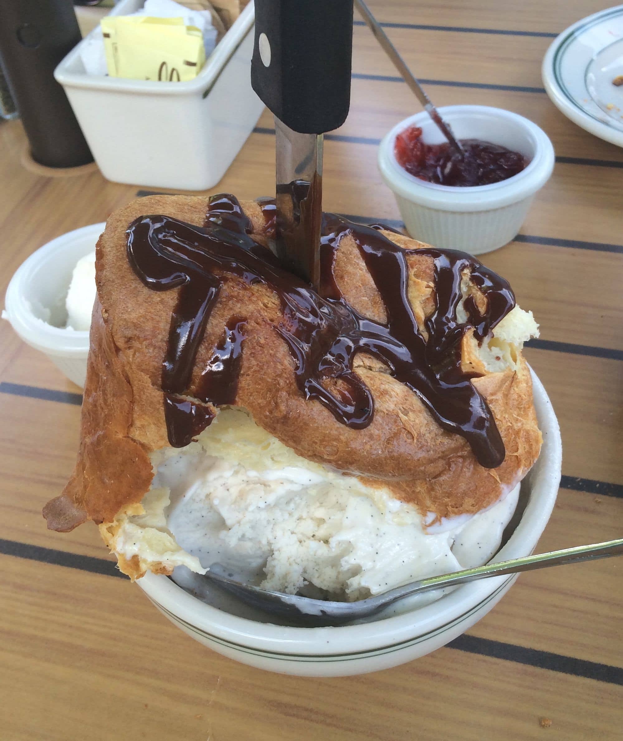 Jordon Pond House, Maine famous popovers. Read our guide to the best of Acadia National Park