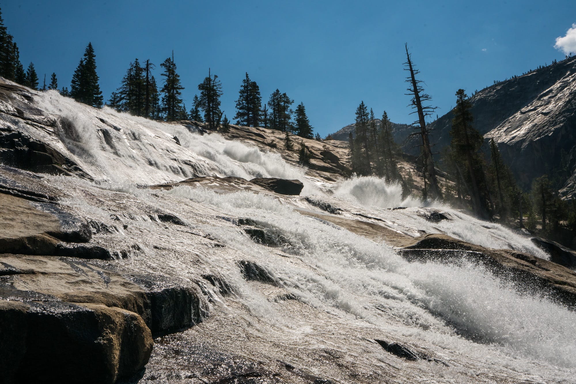 Plan an epic Yosemite backpacking trip through the Grand Canyon of the Tuolumne with our trail guide containing info on permits, transportation & more.