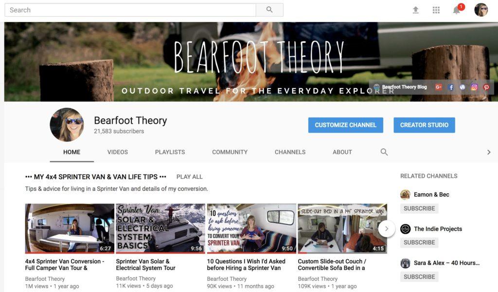 Bearfoot Theory YouTube