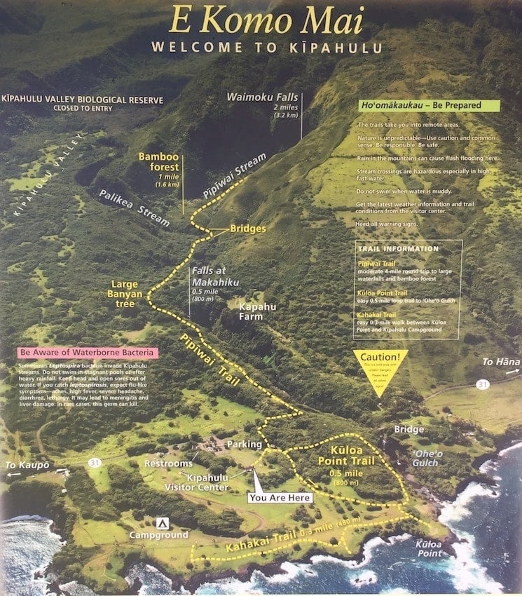 haleakala national park map