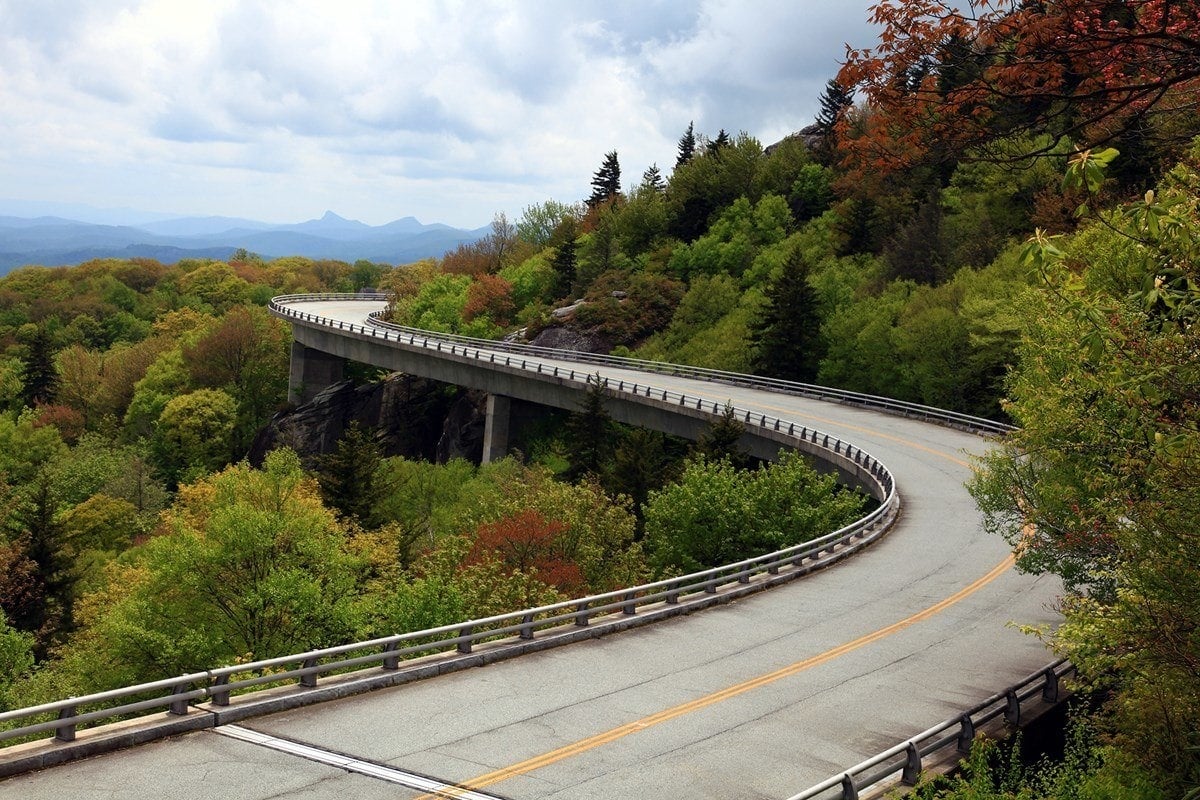 The Blue Ridgeway Parkway is one of the best east coast road trips.