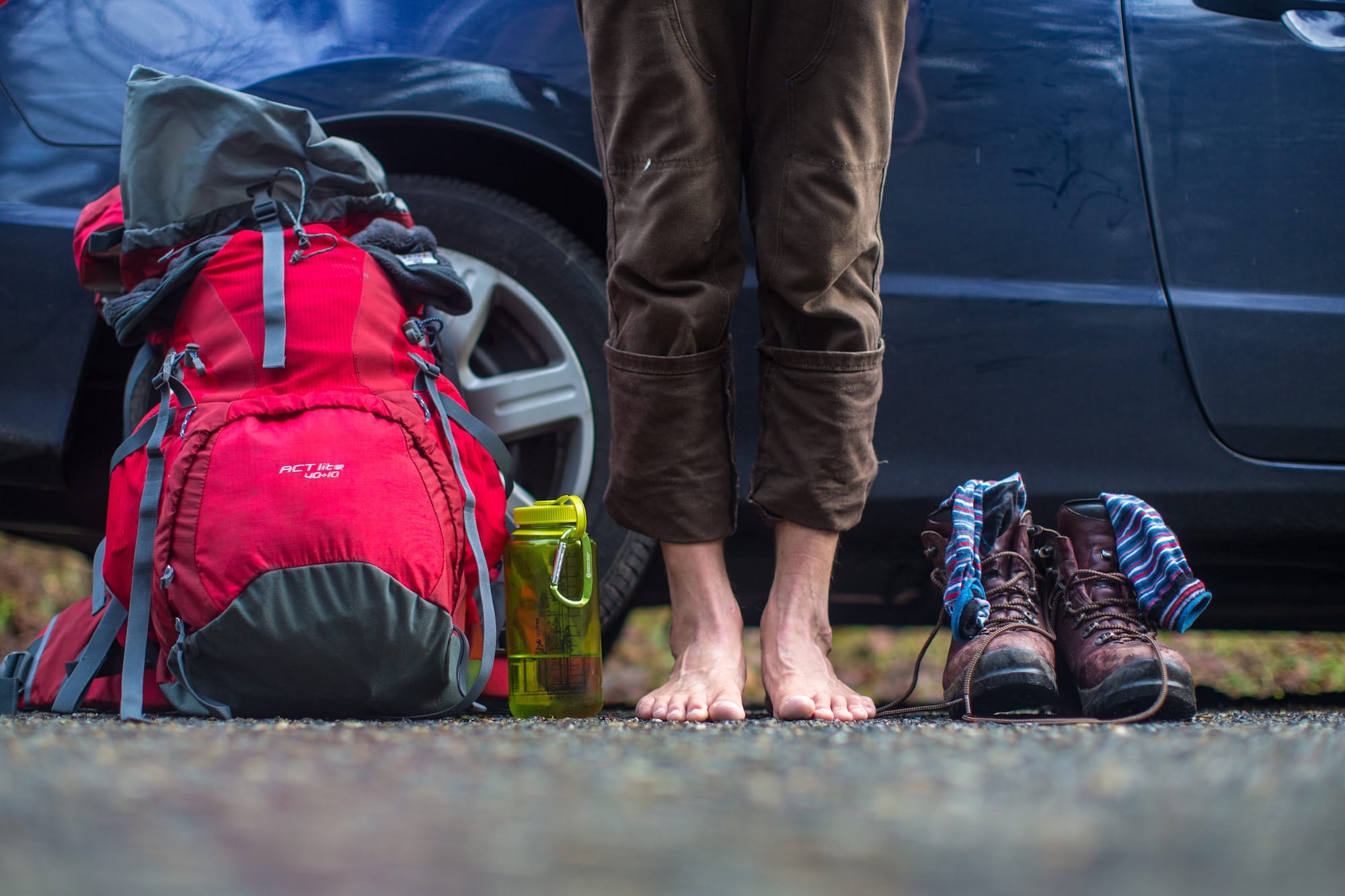 Hiking foot care outlet kit