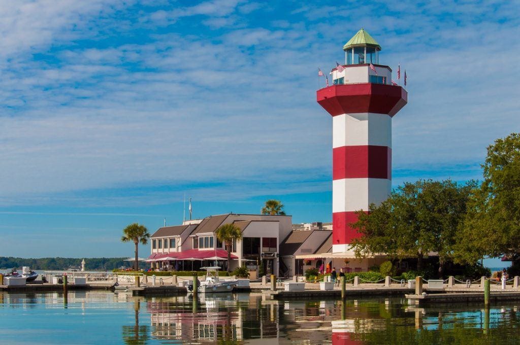 Hilton Head Lighthouse // Plan an active vacation with the best outdoor activities on Hilton Head Island including hiking, biking, kayaking, and more.