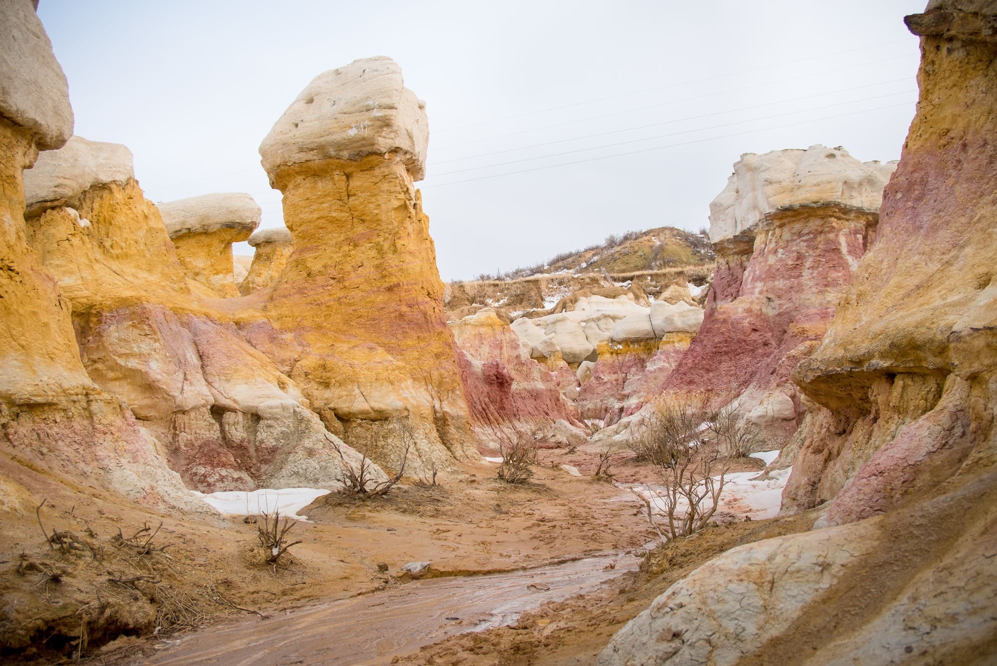 Paint Mines Open Space // Don't wait until the high elevation snow melts to start hiking in Colorado this summer. here are 5 Colorado spring hikes in the Front Range that are perfect for mud season. 