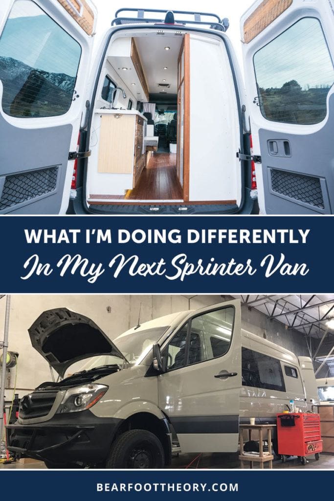 building out a sprinter van