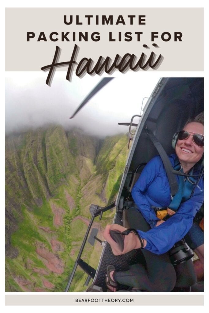 Planning an adventure-based trip to Hawaii? Here is my packing list with the best shoes, activewear, and gear to help you prepare.