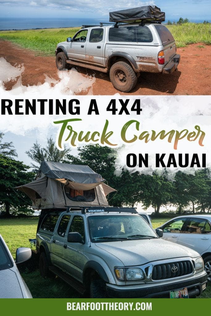 Thinking about renting a 4x4 truck camper or VW-style campervan on Kauai? Read about my vanlife experiences during a recent Kauai vacation. Learn the beach campgrounds where it is legal to sleep in your car, and see if renting campervan is the right choice for your Kauai adventures.