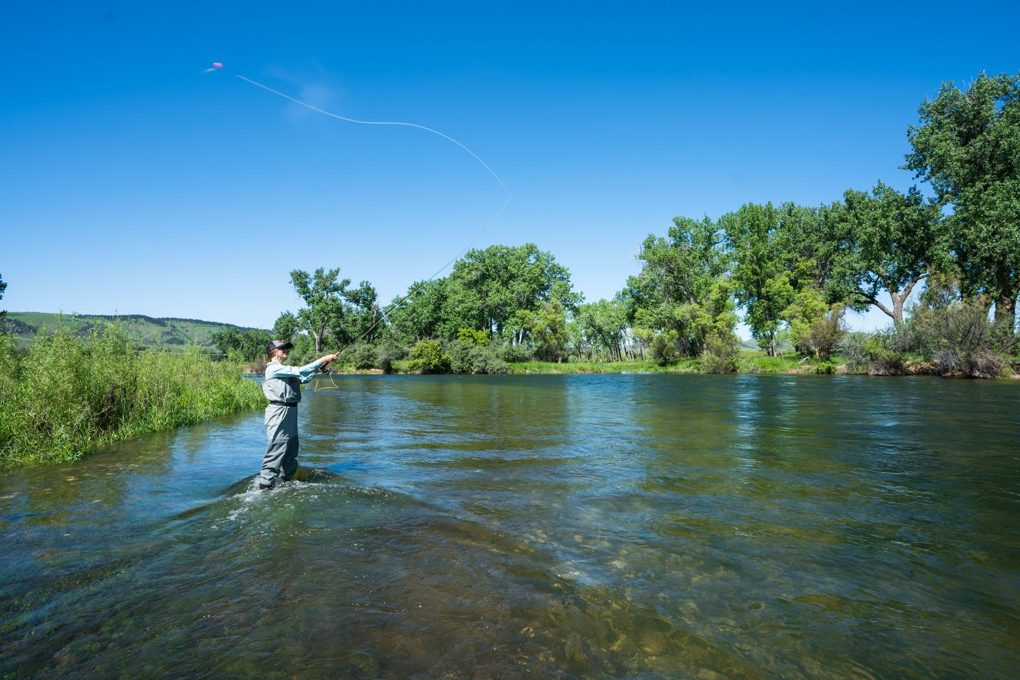 Bighorn River Fly Fishing // Explore Southeast Montana with this ultimate 7-day itinerary. Hike through the Badlands, fly fish outside of Billings, Montana, and more!