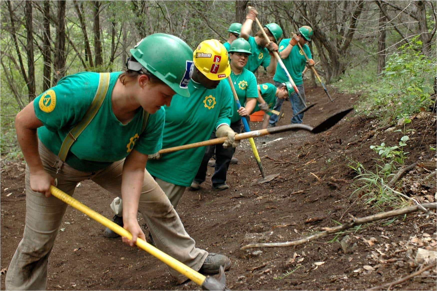 Swap out a day of bagging peaks for bagging trash on your favorite trail by getting involved with a great volunteer trail maintenance group or organization.