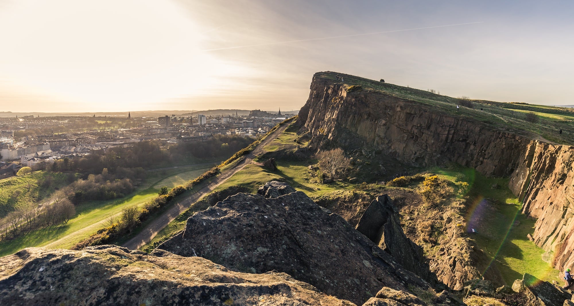 Arthur's seat in Scotland