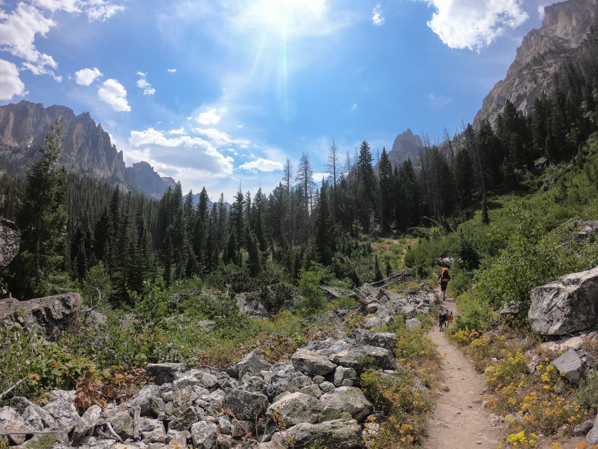 Baron Lakes is one of those iconic hikes in Idaho's Sawtooth Mountains with several high alpine lakes to choose from and wide open views of the jagged Sawtooth Range.  Get my trail and campsite tips with this detailed Baron Lakes backpacking guide.