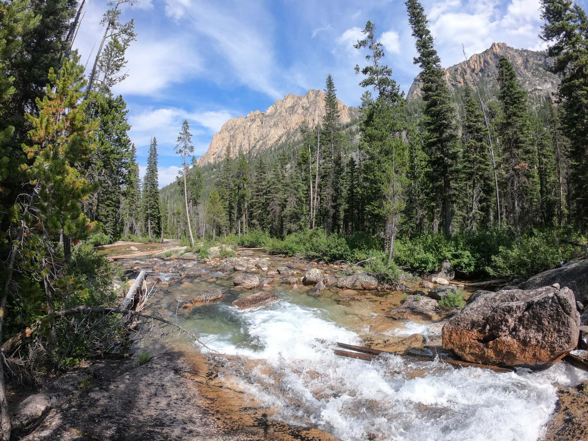 Baron Lakes is one of those iconic hikes in Idaho's Sawtooth Mountains with several high alpine lakes to choose from and wide open views of the jagged Sawtooth Range.  Get my trail and campsite tips with this detailed Baron Lakes backpacking guide.