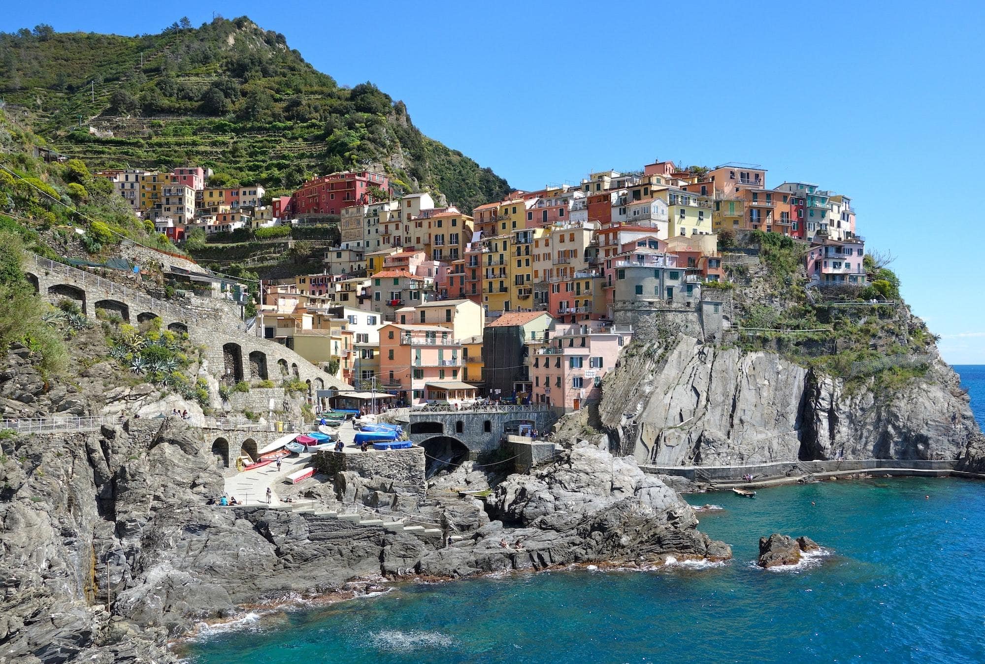 Cinque Terre Coastal Trail in Italy