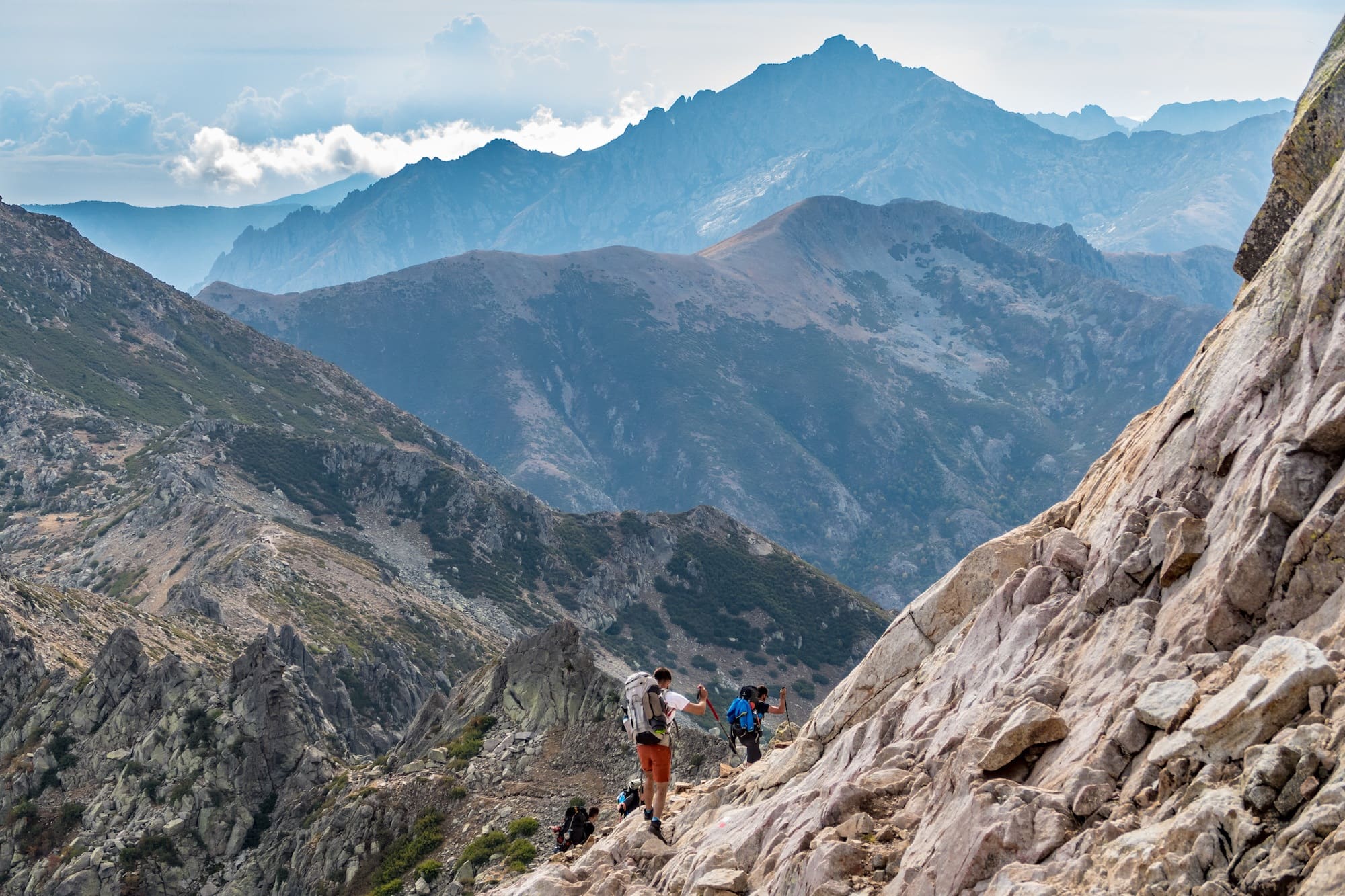 The GR20 Trail in Corsica