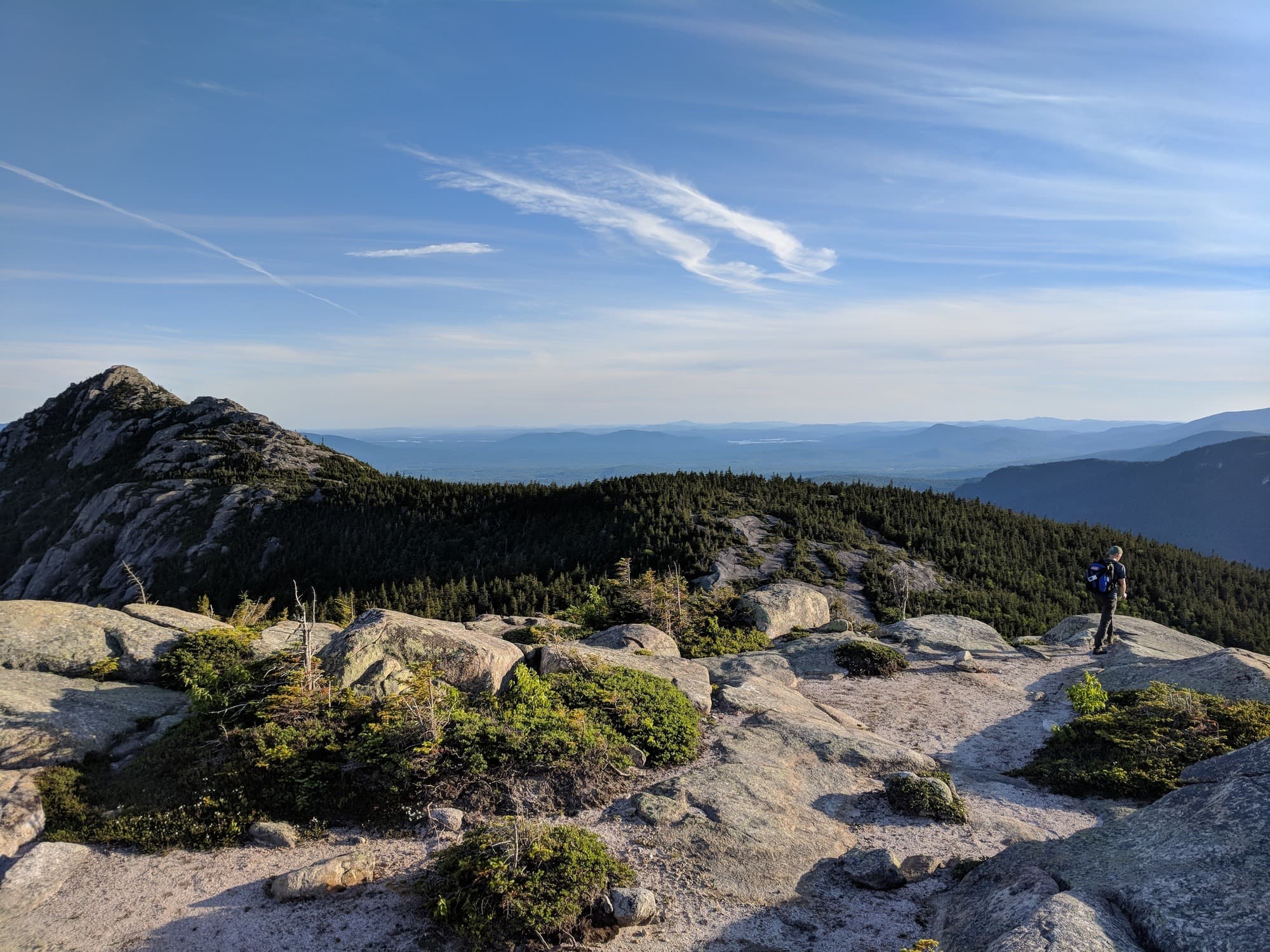 Your guide to backpacking the piper trail and carter ledge loop to Mount Chocorua in the White Mountains of New Hampshire.