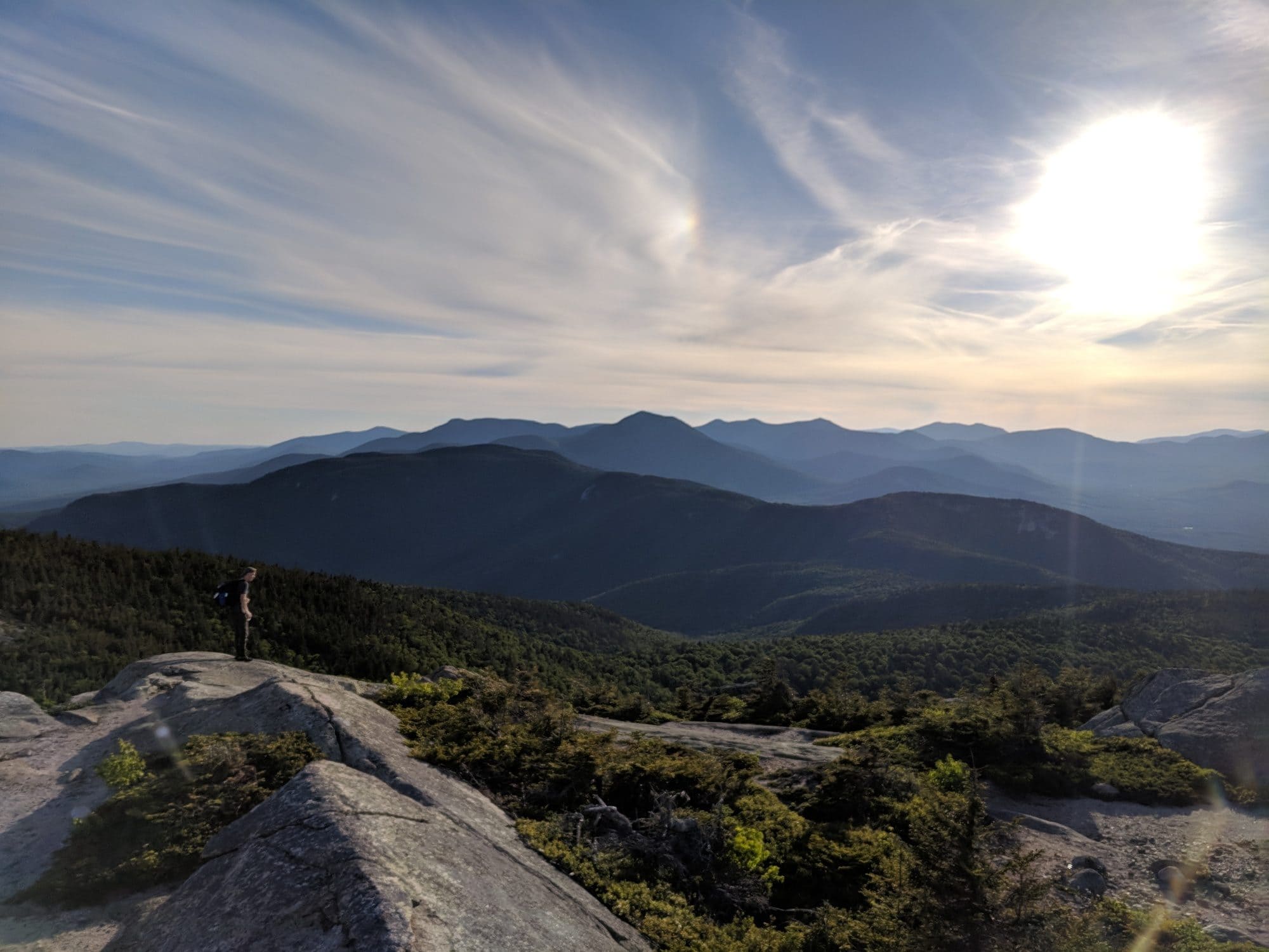 Your guide to backpacking the piper trail and carter ledge loop to Mount Chocorua in the White Mountains of New Hampshire.