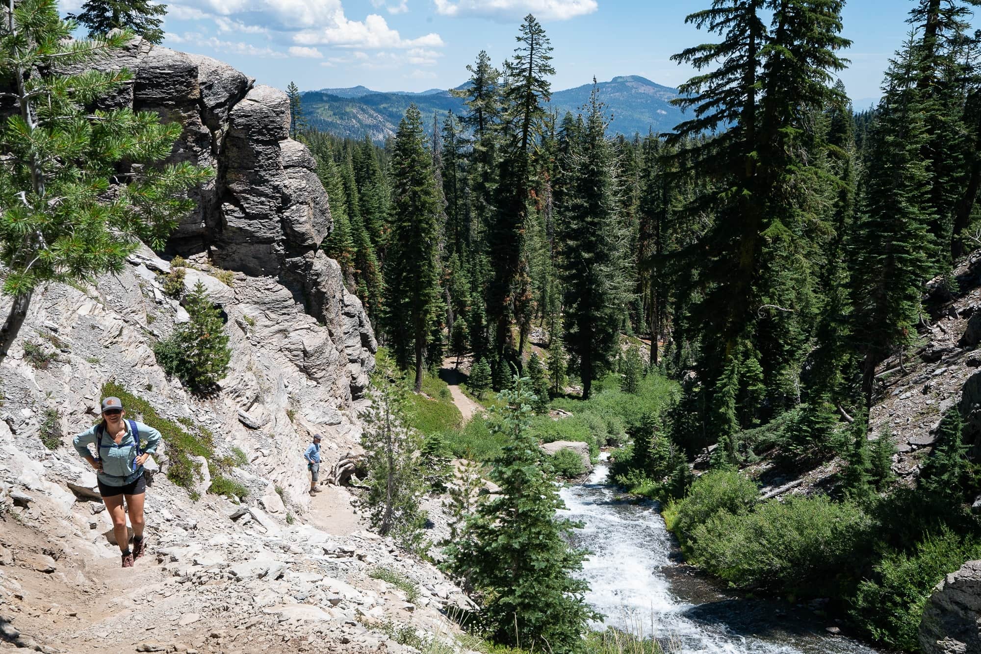 Kings Creek Falls // Plan your Lassen National Park hikes with our roundup of the best hikes, including boiling hot pots, alpine lakes, and big summits.