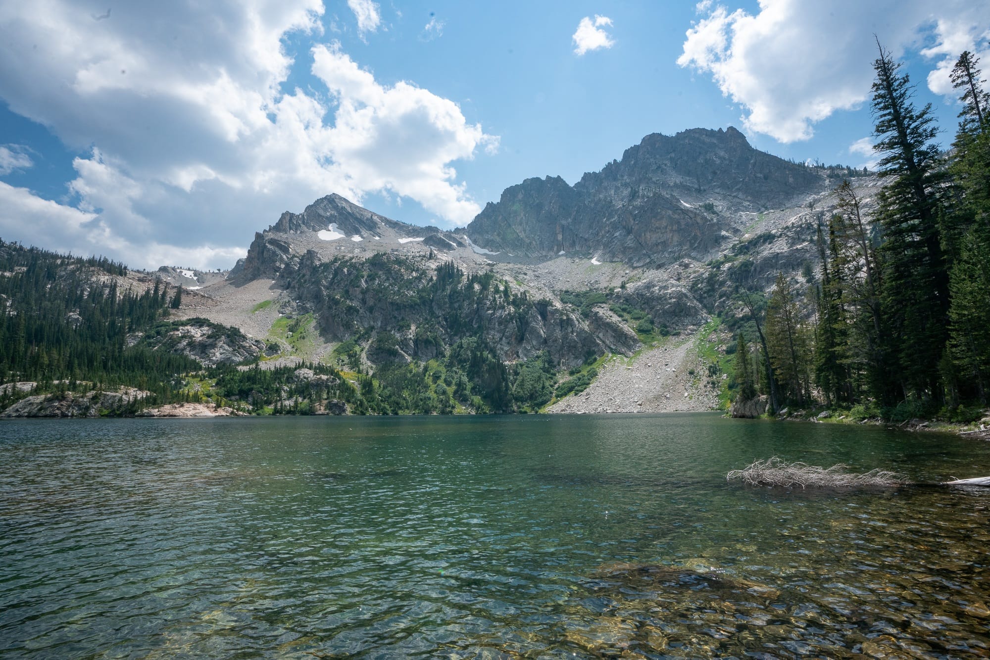 hiking sawtooth lake