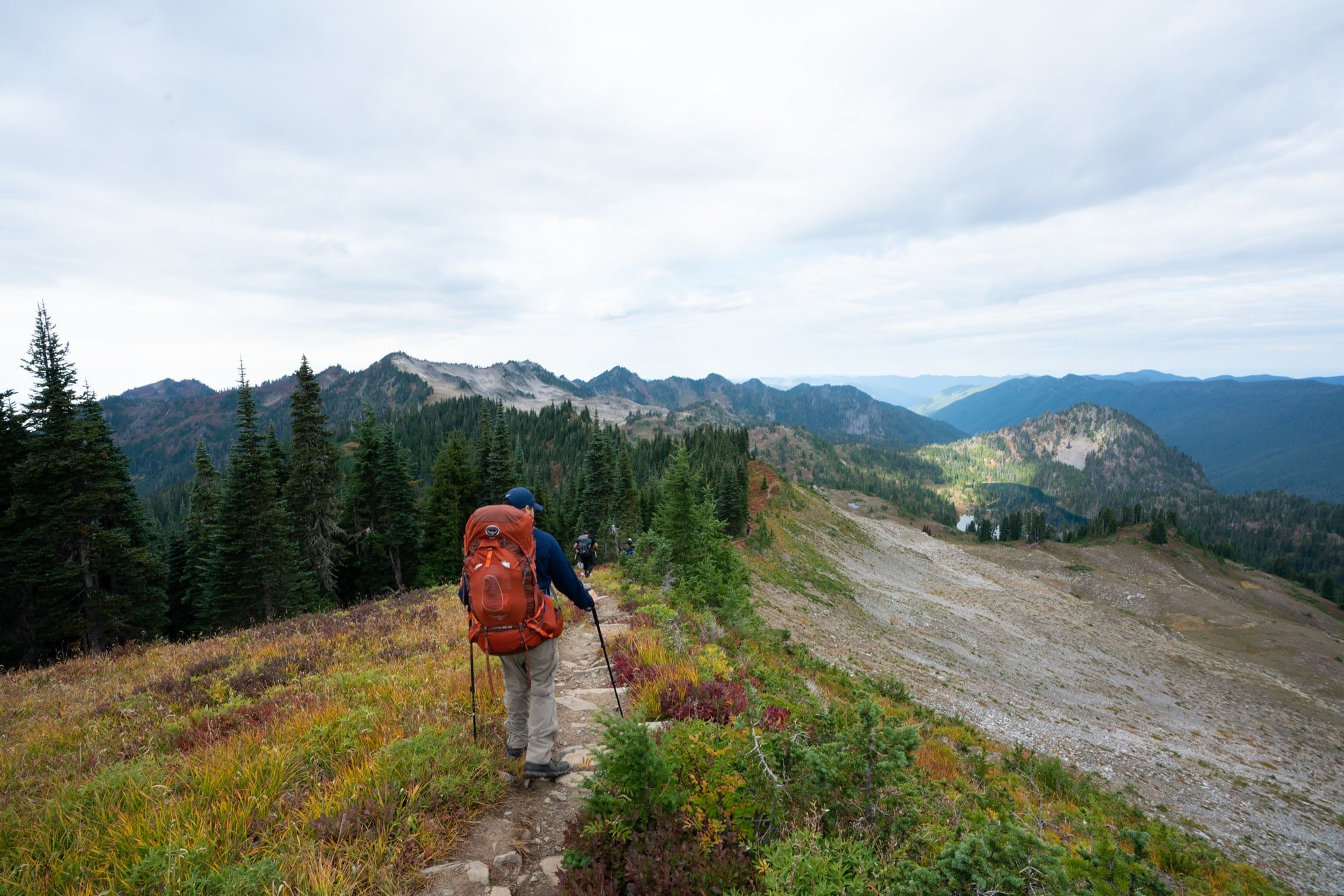 Backpacking the High Divide Trail Seven Lakes Basin Loop in Olympic National Park Bearfoot Theory