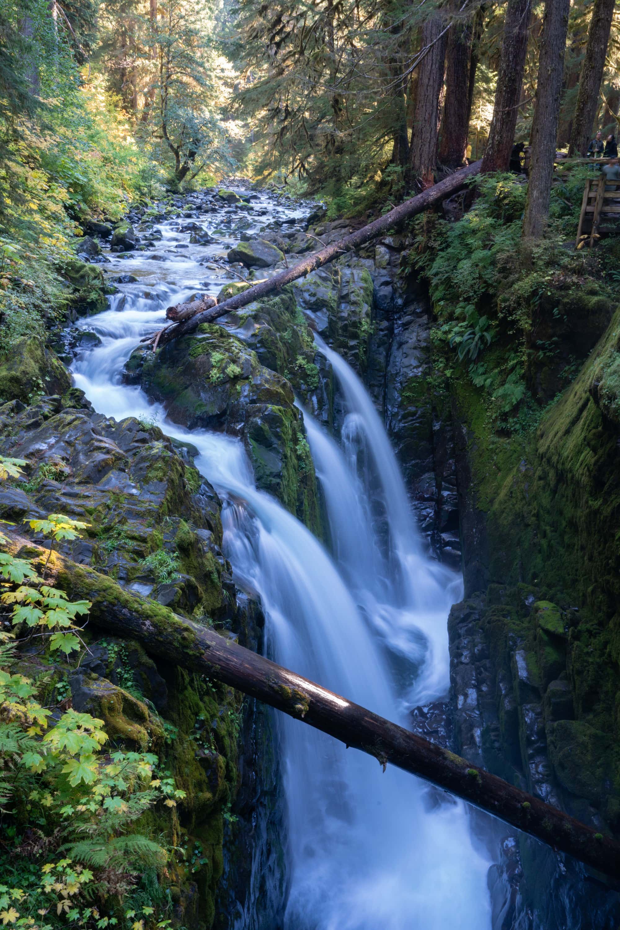 Sol Duc falls in the Olympic National Park