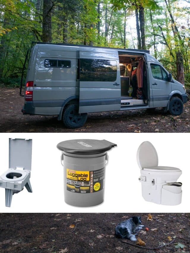 Best Campervan Toilet Options For Van Life Story Bearfoot Theory