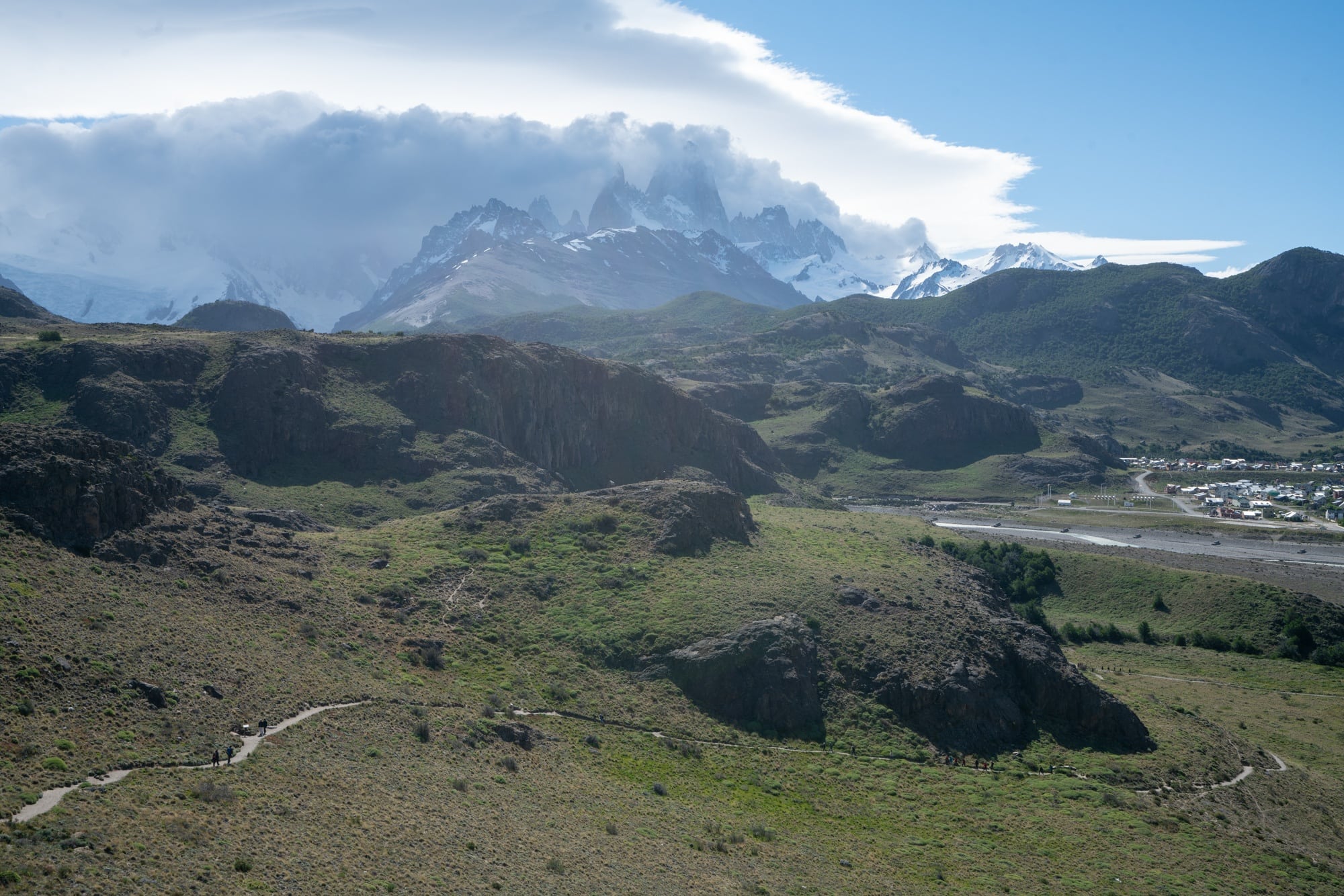 Hiking to Miradores de los Condores in El Chalten