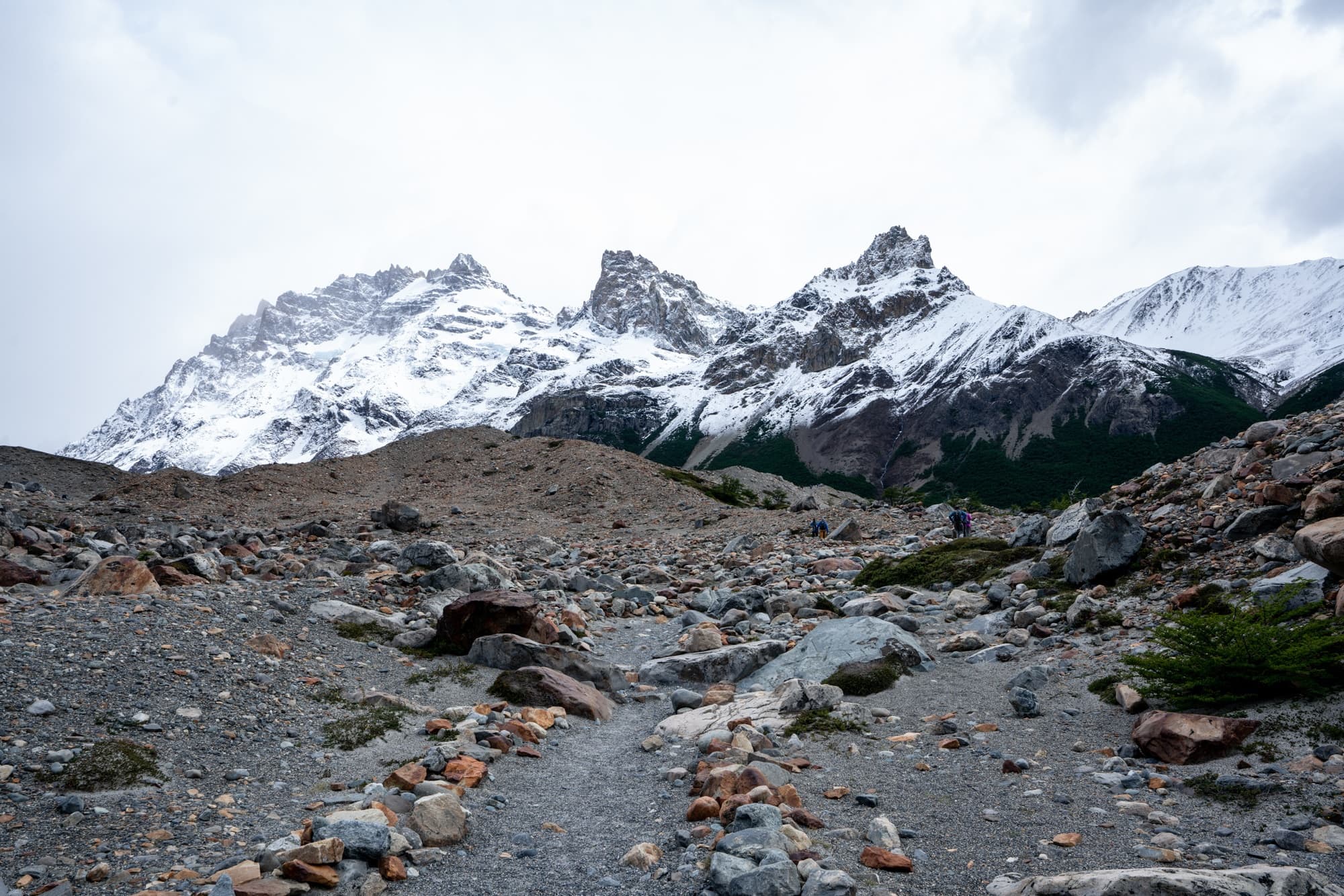 Hiking to Cerro Torre in El Chalten (Patagonia)