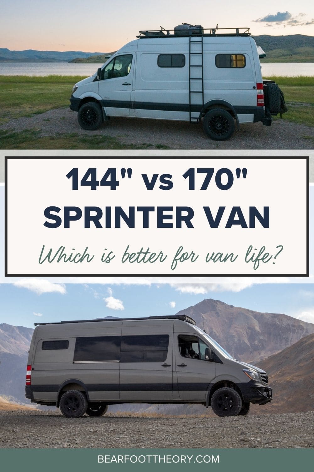 144 vs 170 Sprinter Van: Which Wheelbase is Best for Van Life