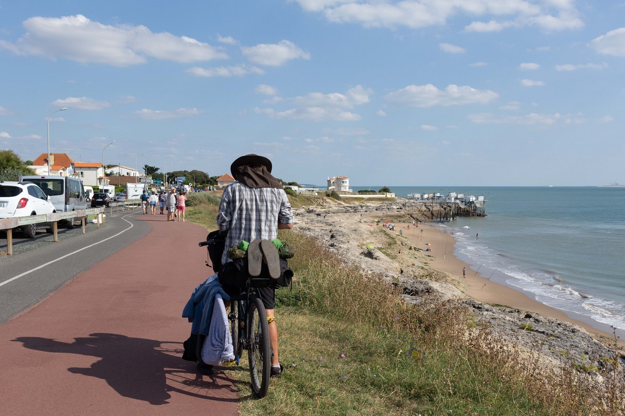 This guide will help you plan a bike touring trip in France on the Velodyssee Atlantic cycling route with tips on bike transport, gear, camping & more. 