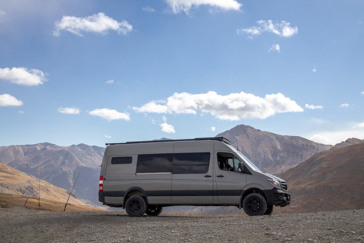 Sprinter store van wheelbase