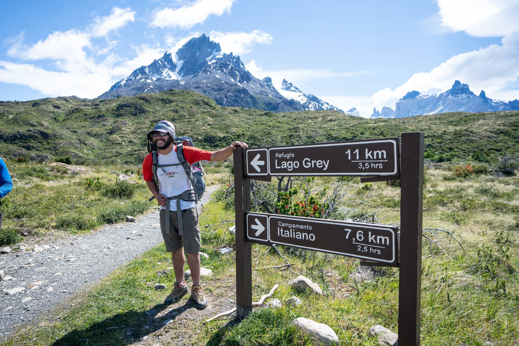 Hiking to Grey Glacier on the W Trek in Torres Del Paine