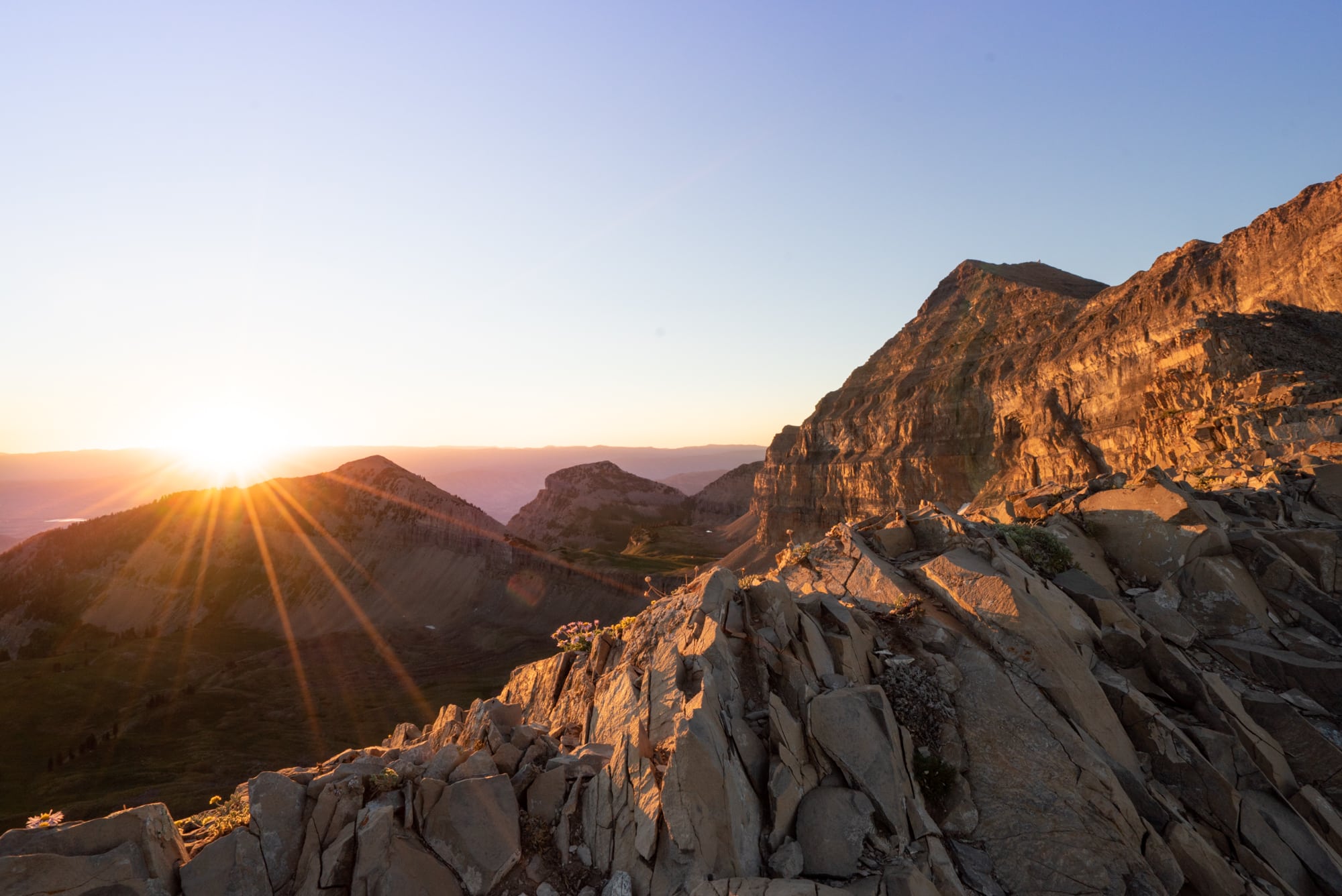 Mount Timapanogos is one of the tallest peaks in the Wastach Mountains // A round-up of the best hikes in Utah. Explore Utah's epic landscapes and get tips for tackling these bucketlist trails. 